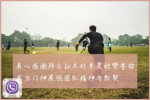 真心感谢拜合拉木对李昊的赞誉称其为门神展现团队精神与默契